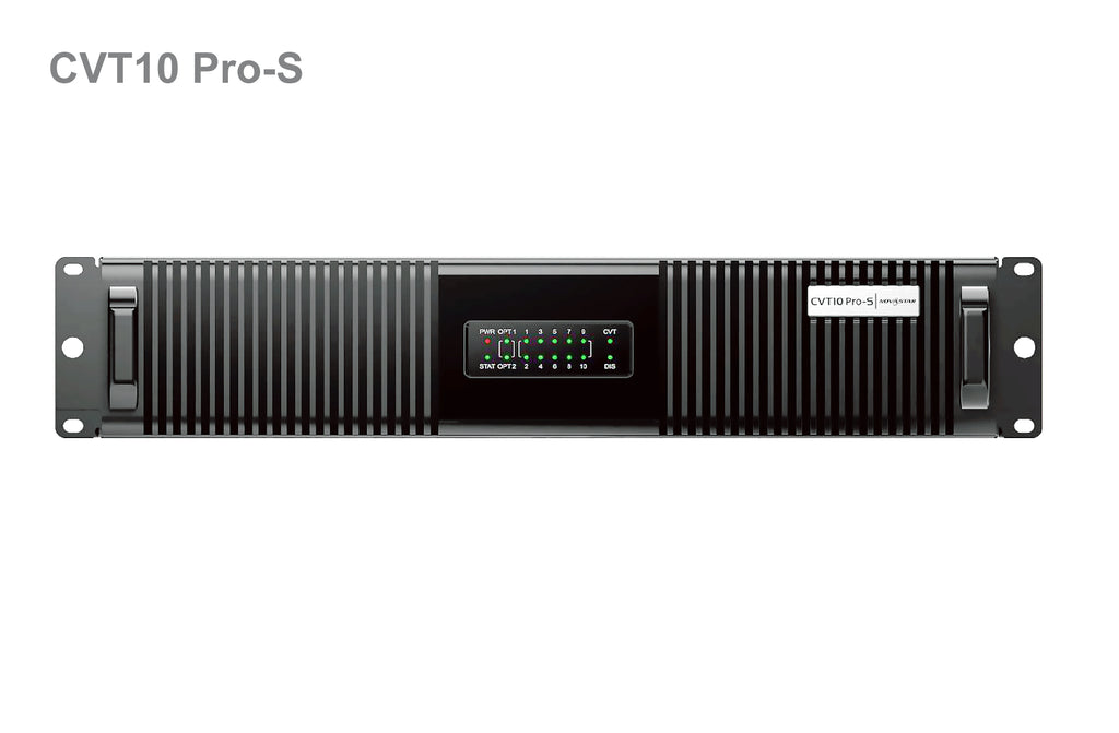 Novastar CVT10 Pro-S / CVT10 Pro-M LED-Videoprozessor mit Faserkonverter