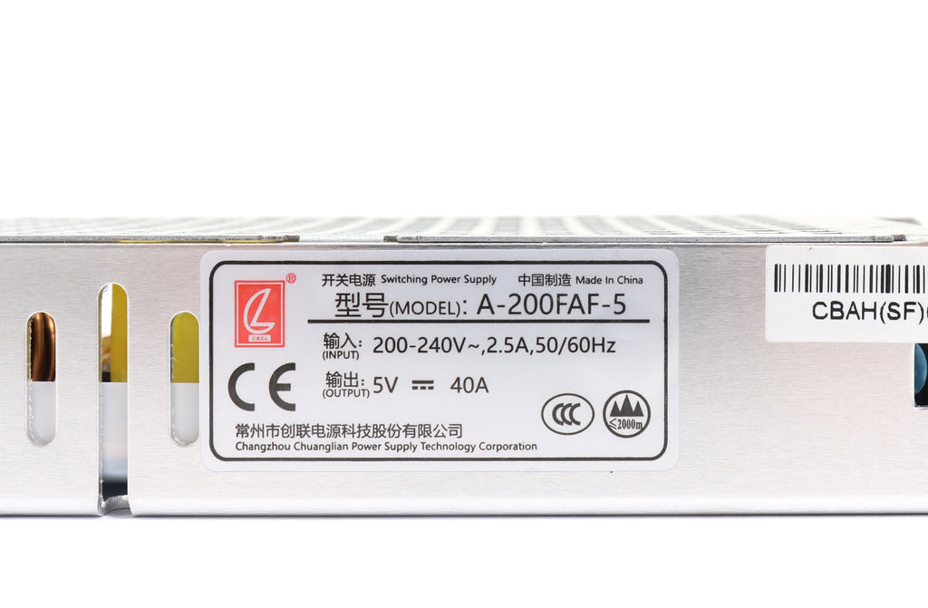 CZCL A-200FAF-5 Power Supply with CE Certificate