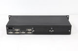 VDWALL DS2-4 DVI 분배기 + 카드 신호 증폭 컨트롤러 박스 전송