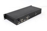VDWALL DS2-4DVIスプリッター+送信カード信号増幅コントローラーボックス