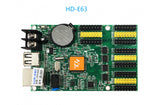 HUIDU بطاقة تحكم HD- E62 / E63 / E64 Ethernet & U-Disk LED