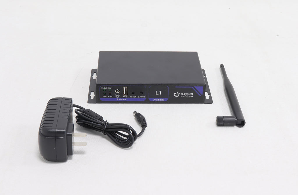Linsn صندوق إرسال جدار فيديو LED غير متزامن L1 التكنولوجيا