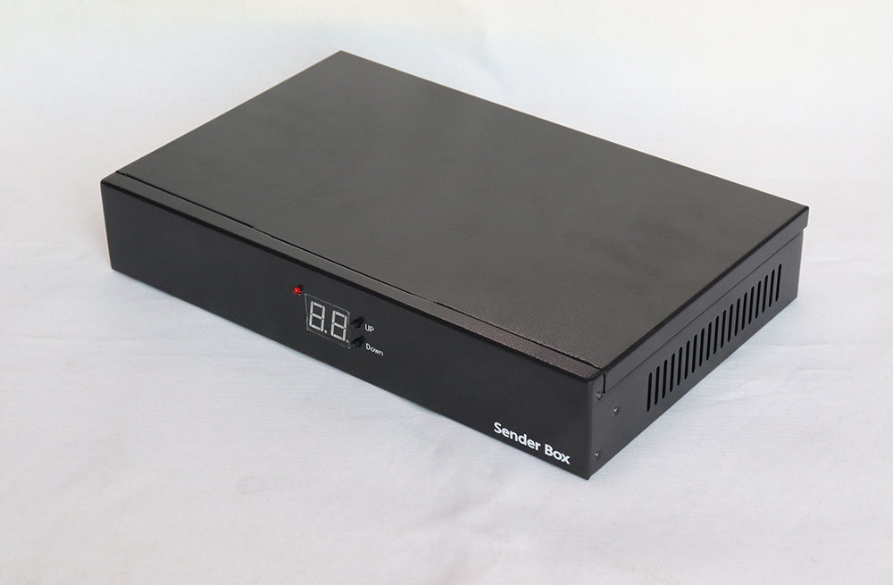 LINSN SB-8 LED-Senderbox ohne Sendekarte im Inneren