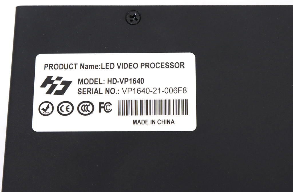 Huidu معالج فيديو شاشة LED الكل في واحد VP1640
