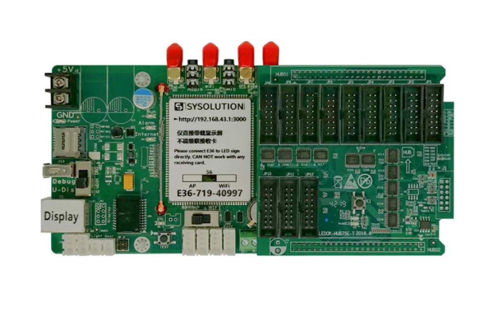 Xixun Sysolution E36 4G/3G Wi-Fi Internet LED Screen Controller