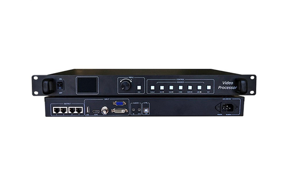 HUIDU HD-VP410 3-in-1-LED-Bildschirmanzeige-Videoprozessor