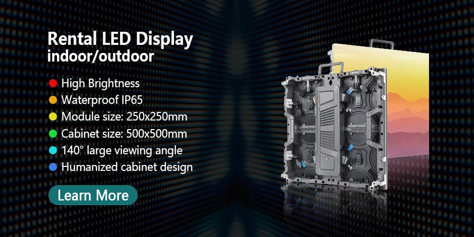 rental led display indoor/outdoor