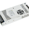 J300V45A13 - LED Display Module, LED Screen Controller and LED Video Processor Metal enclosure switching power supply with cooling fan, input/output terminal blocks on ends for connecting wires and ground.