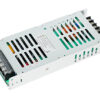 JPS200V5-A - LED Display Module, LED Screen Controller and LED Video Processor Industrial switching power supply module with vented metal housing and a terminal block at the rear/side edge.