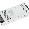 Metal power supply module with terminal block connectors, housed in a lightweight metal chassis