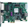 V30 Pro PCIe expansion card with edge connector and metal I/O bracket visible on a green PCB