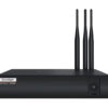 ColorLight Acrobat AX06 wireless media box with three tall antennas and a power button on the right