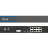 kbs600 - LED Display Module, LED Screen Controller and LED Video Processor KBS600 1U rack-mount network appliance; front panel shows a red power switch and two green status LEDs with blue accents, viewed from the side. (Front view)