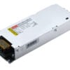 DNP300C-46 1 - LED Display Module, LED Screen Controller and LED Video Processor Metal enclosed switching power supply module with a yellow terminal block at the front, shown at an angle.