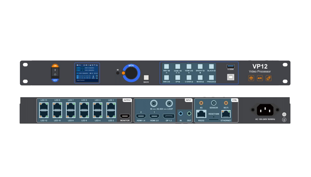 Huidu HD-VP12 All-in-one LED Controller