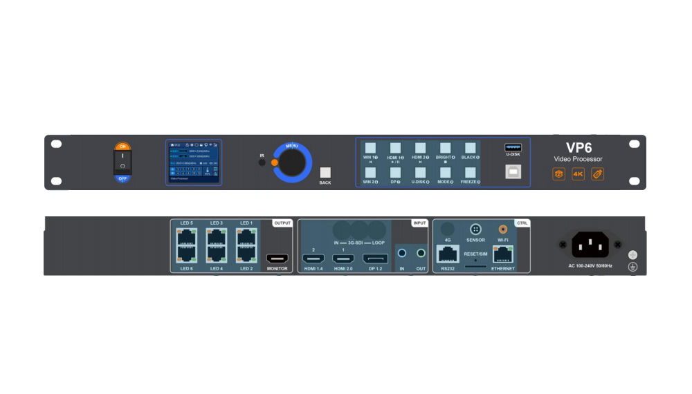 Huidu HD-VP6 All-in-one LED Controller